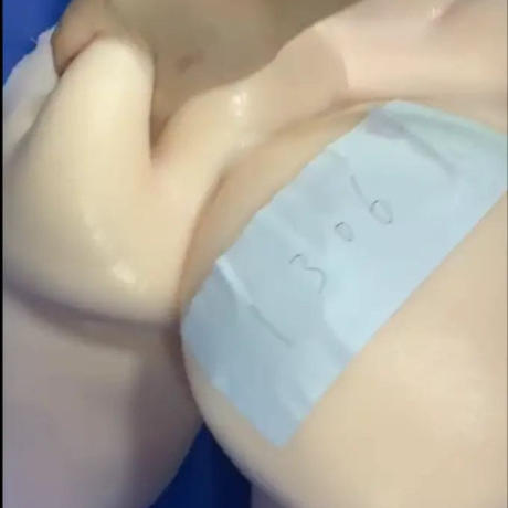 Jenna's Booty - Big Extra Jiggly Booty Butt Hip Toy- 53lb (24.2 kg) Onahole (with vagina and anus) - Sex Toy - TiddyDollHouse
