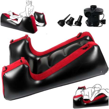 RNPFOR Sex Sofa Inflatable Sex Furniture for G Spot Position Aid Sex Pillow for Adult Games Sex Auxiliary Cushion Sex Sofa Bed Couples Pleasure Sex Items Chair for Women Yoga...