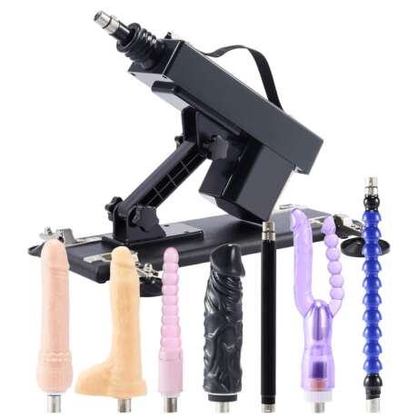 SENSUA Sex Love Machine Adult Toy, Thrusting Fucking Device for Men and Women Masturbation, Automatic and Adjustable Vaginal Anal Massage Pumping Gun for Singles and Couples...