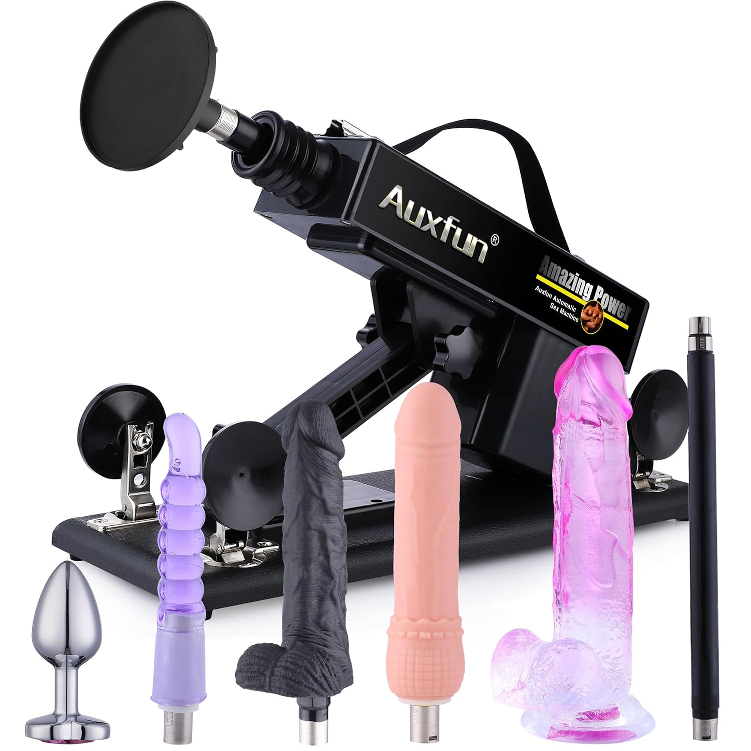 sex machine dildo machine sex toys machine with 3xlr connector thrusting dildo machine with realistic attachments for women automatic fuck machine suction cup with 7 attachments Sex Machine Dildo Machine Sex Toys Machine with 3XLR Connector Thrusting Dildo Machine with Realistic Attachments for Women Automatic Fuck Machine Suction Cup with 7 Attachments